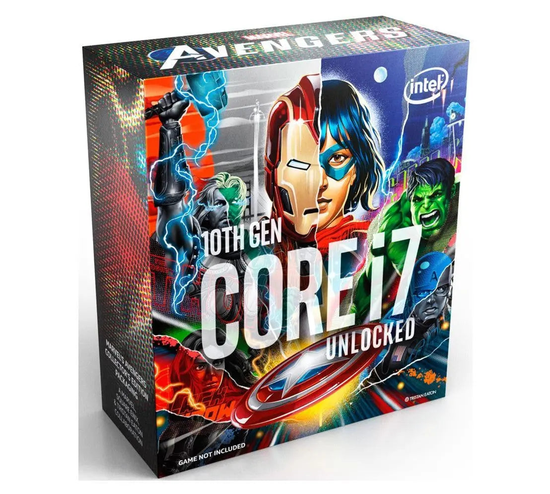 INTEL Intel Core i7-10700K Avengers CPU 3.8GHz (5.1GHz Turbo) LGA1200 10th Gen 8-Cores 16-Threads 16MB 95W UHD Graphic 630 Retail Box 3yrs Comet Lake INTEL