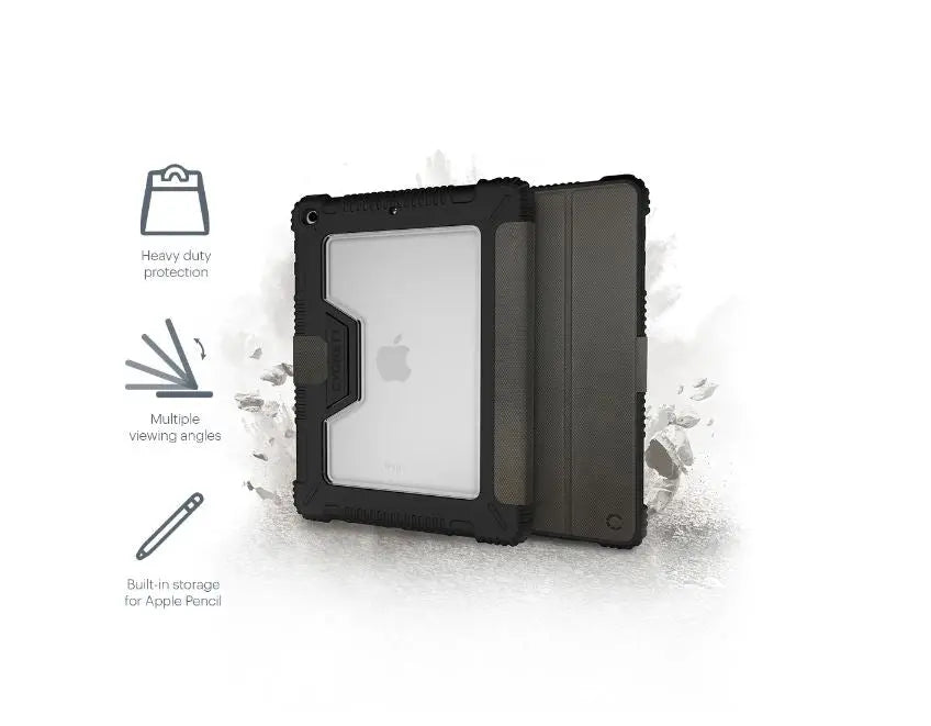 IPAD 10.2' (2019) WORKMATE RUGGED CASE - BLACK CYGNETT