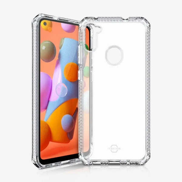 ITSKINS Spectrum 2M Drop Case - Samsung A11 Clear / Transparent ITSKINS