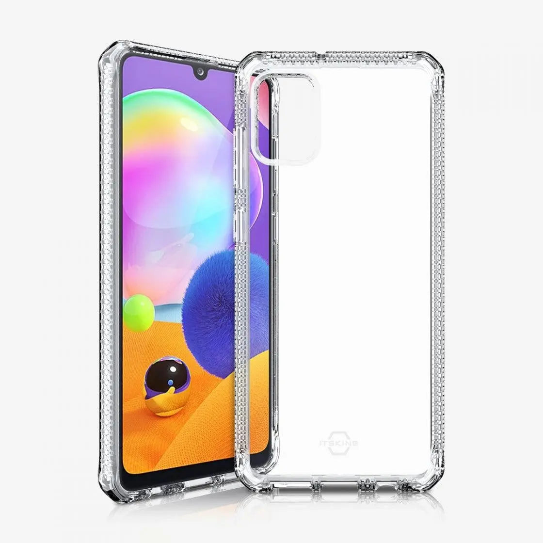 ITSKINS Spectrum 2M Drop Case - Samsung A31 Clear / Transparent ITSKINS