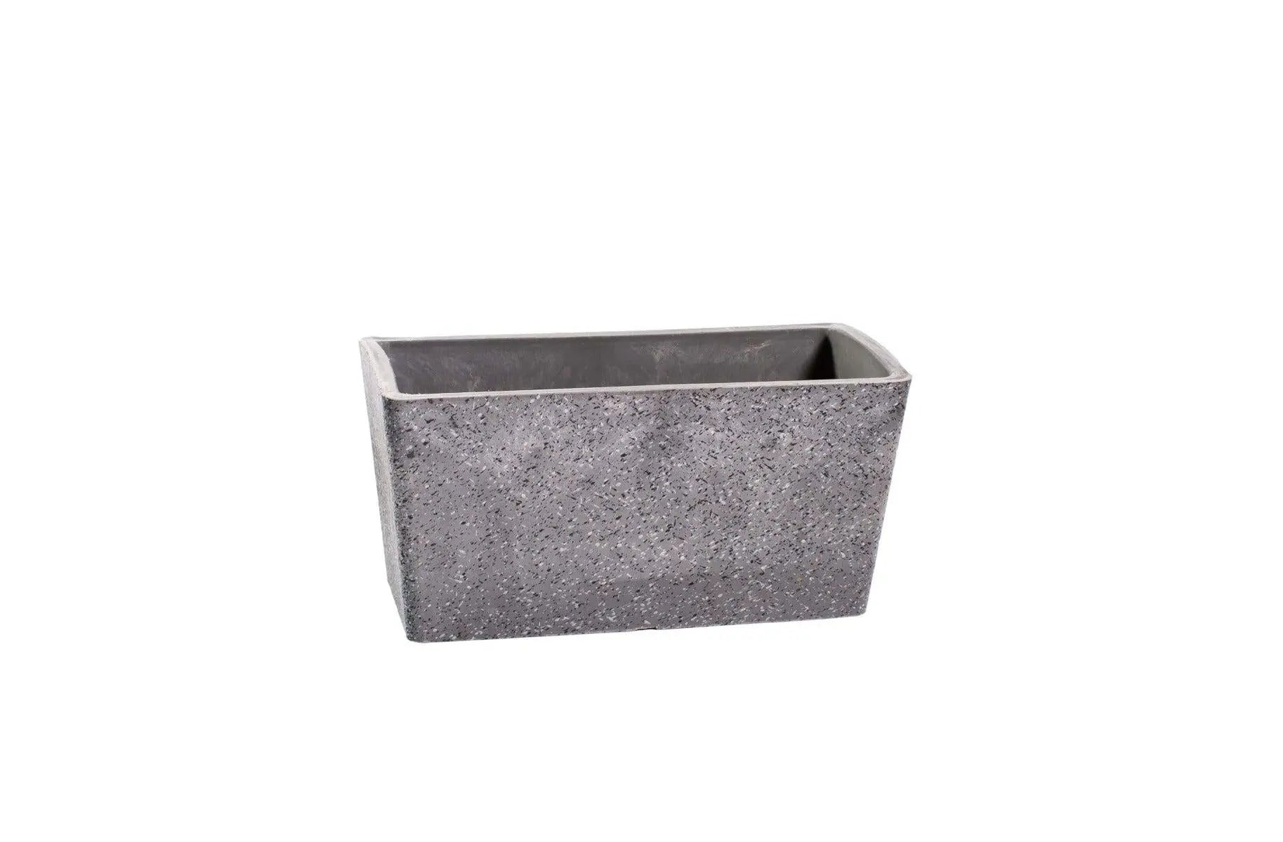 Imitation Stone Grey Rectangle Planter 27cm Deals499