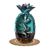 Incense Burner Pineapple Waterfall Smoke Backflow Ceramic Cone Holder + 10 Cones Deals499