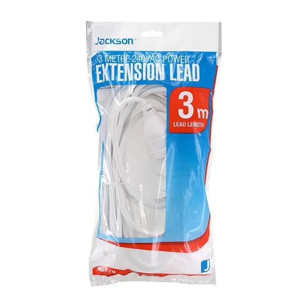 JACKSON Ext Lead 3m White JACKSON
