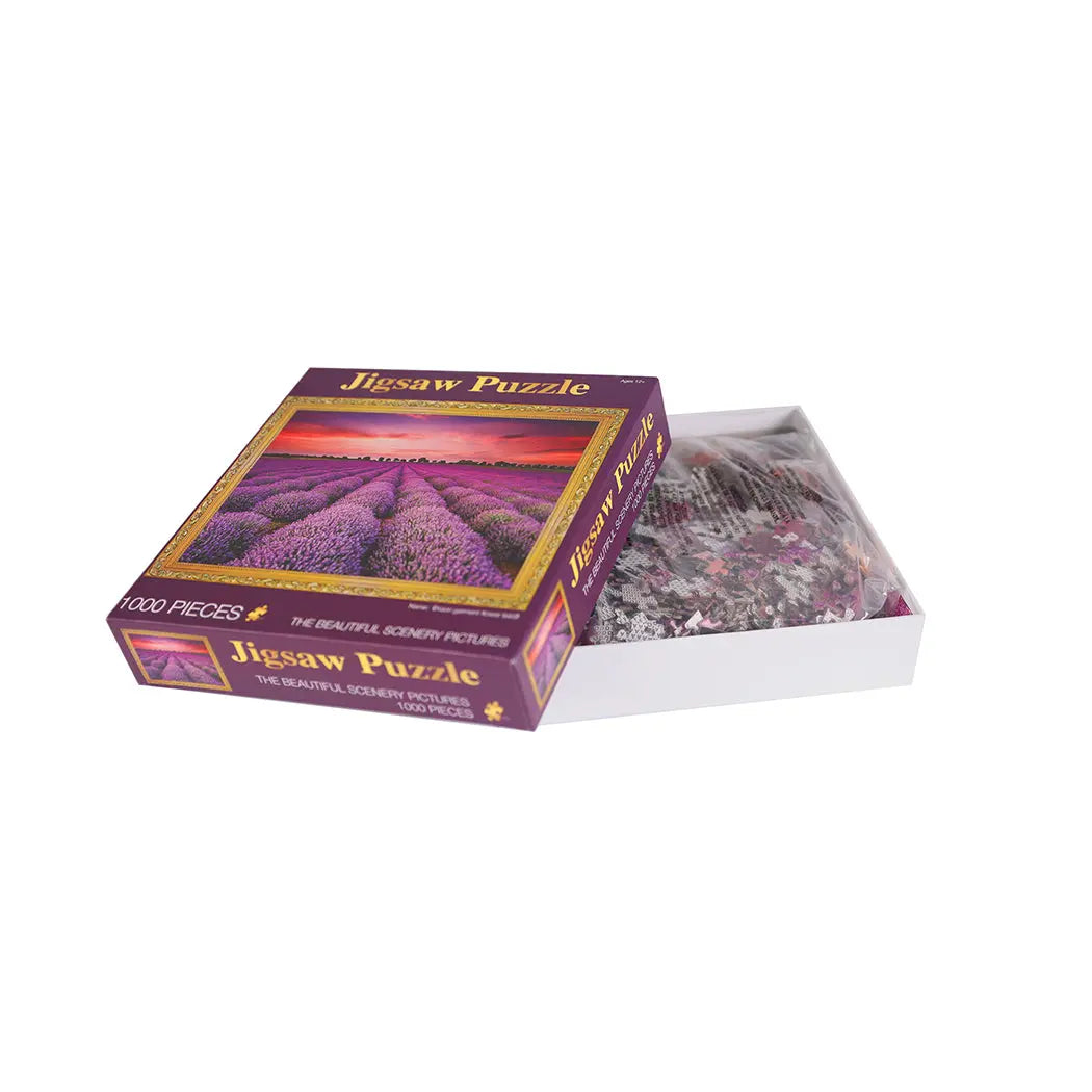 Jigsaw Puzzles 1000 Piece Lavender Adult Kids DIY Puzzle Child Toys Home Decor Deals499