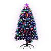 Jingle Jollys 1.5M 5FT LED Christmas Tree Xmas Optic Fiber Multi Colour Lights Deals499