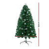 Jingle Jollys 1.5M 5FT LED Christmas Tree Xmas Optic Fiber Multi Colour Lights Deals499