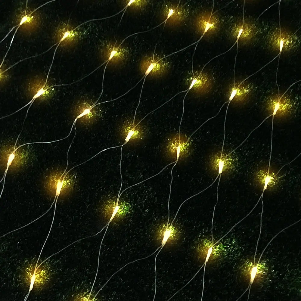 Jingle Jollys 4mx6m Christmas Net Mesh Lights 1000LED String Fairy Party Wedding Deals499