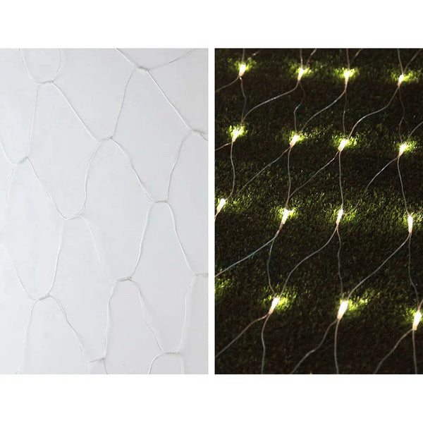 Jingle Jollys 4mx6m Christmas Net Mesh Lights 1000LED String Fairy Party Wedding Deals499