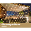 Jingle Jollys 4mx6m Christmas Net Mesh Lights 1000LED String Fairy Party Wedding Deals499