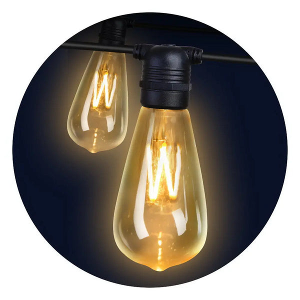 Jingle Jollys 60PCS LED Festoon String Lights Wedding Christmas Outdoor Deals499