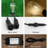 Jingle Jollys 80PCS LED Festoon String Lights Wedding Christmas Outdoor Deals499