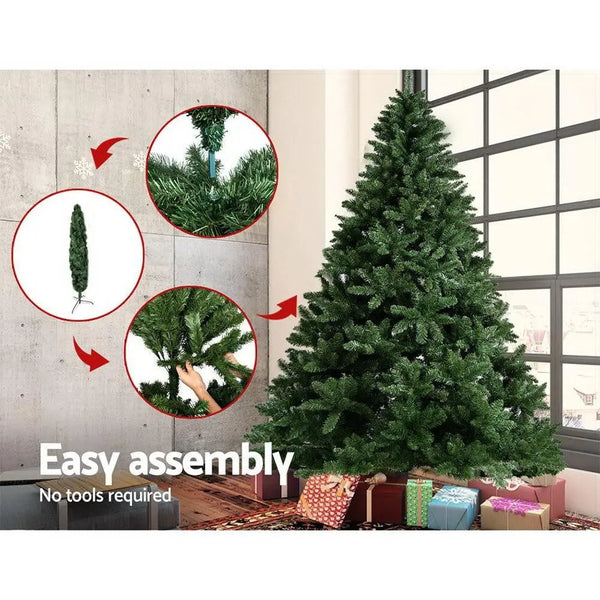 Jingle Jollys 8FT Christmas Tree - Green Deals499