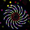 Jingle Jollys Christmas Motif Lights LED Spinner Light Waterproof Colourful Deals499
