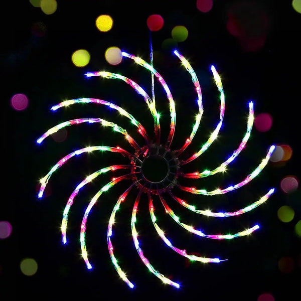 Jingle Jollys Christmas Motif Lights LED Spinner Light Waterproof Colourful Deals499