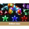 Jingle Jollys Christmas Tree 1.8M 6FT LED Xmas Multi Colour Lights Optic Fibre Deals499