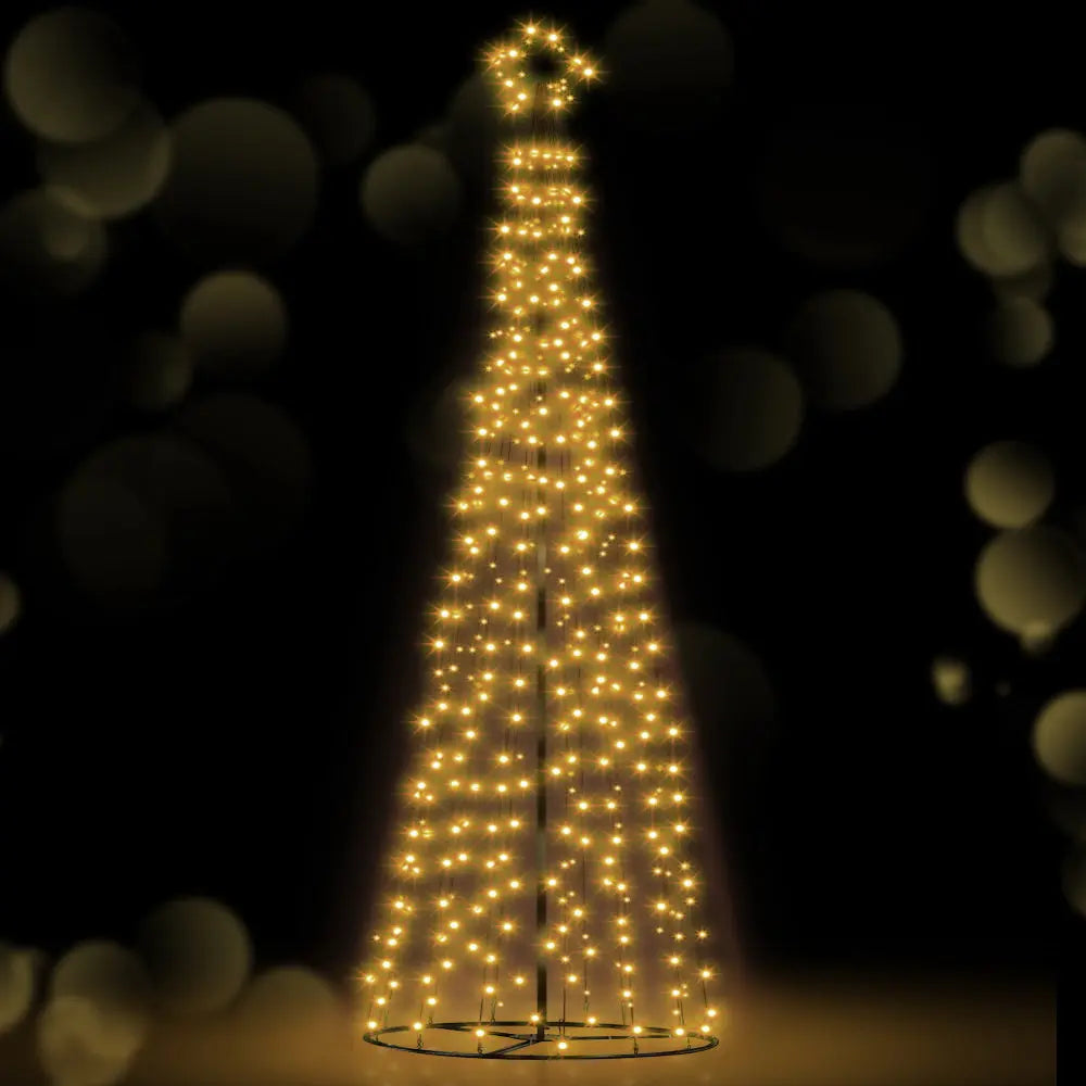 Jingle Jollys Christmas Tree 3.6M 400 LED Xmas Trees With Lights Warm White Deals499