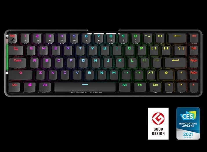 ASUS ROG FALCHION/BL Wireless Mechanical Gaming Keyboard, Per-Key RGB, 400 Hours ASUS