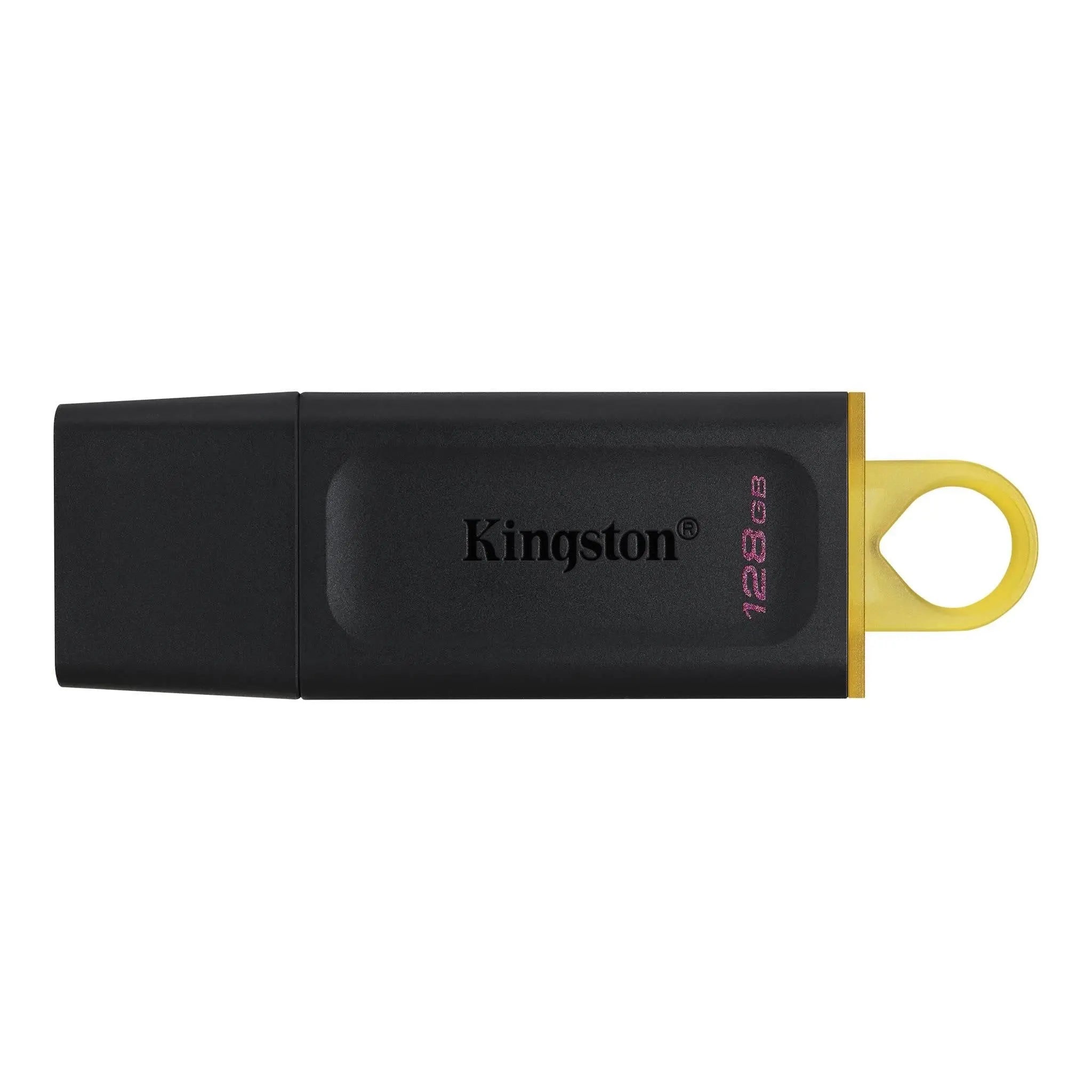 KINGSTON 128GB USB3.0 Flash Drive Memory Stick Thumb Key DataTraveler DT100G3 Retail Pack 5yrs warranty ~USK-DT100G3-128GB KINGSTON