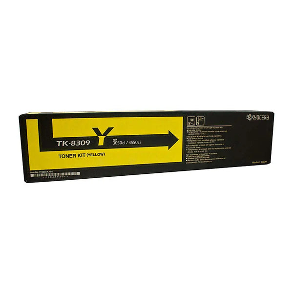 KYOCERA TK8309Y Yellow Toner KYOCERA
