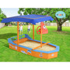 Keezi Boat-shaped Canopy Sand Pit Deals499
