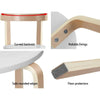 Keezi Nordic Kids Table Chair Set 3PC Desk Activity Study Play Children Modern Deals499