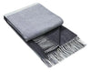 Kensington Throw - 10% Cashmere/ 90% Super Fine Merino Wool - Monochrome Deals499