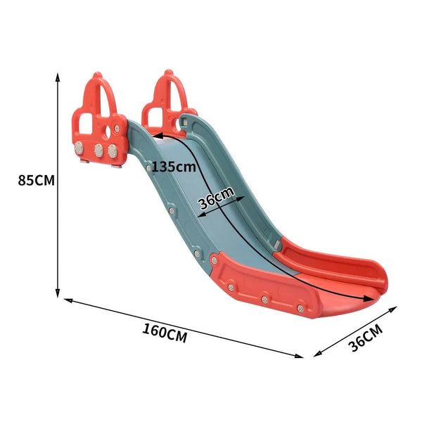 Kid Slide 135cm Long Silde Activity Center Toddlers Play Set Toy Playground Play Deals499