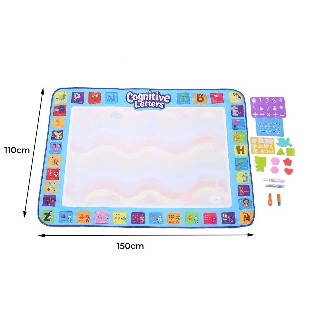 Kids Drawing Mat Aqua Doodle Board Water Painting Writing Magic Educational Toy Deals499