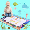 Kids Drawing Mat Aqua Doodle Mat Water Painting Board Magic Writing 6 Pens Toy Deals499