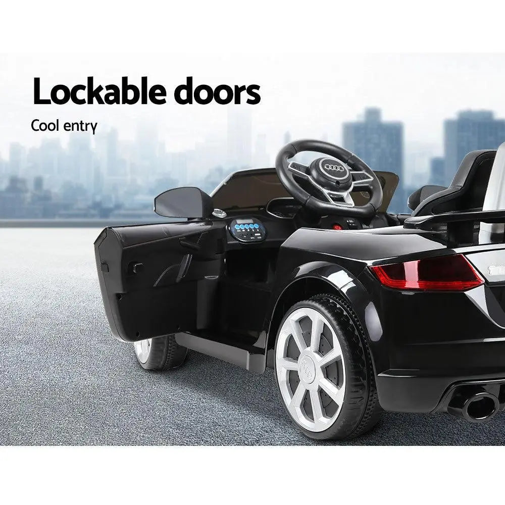 Kids Ride On Car Audi Licensed TT RS Black Deals499