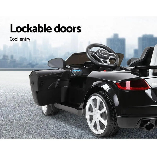 Kids Ride On Car Audi Licensed TT RS Black Deals499