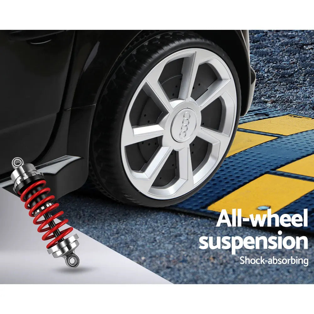 Kids Ride On Car Audi Licensed TT RS Black Deals499