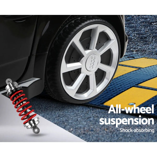 Kids Ride On Car Audi Licensed TT RS Black Deals499