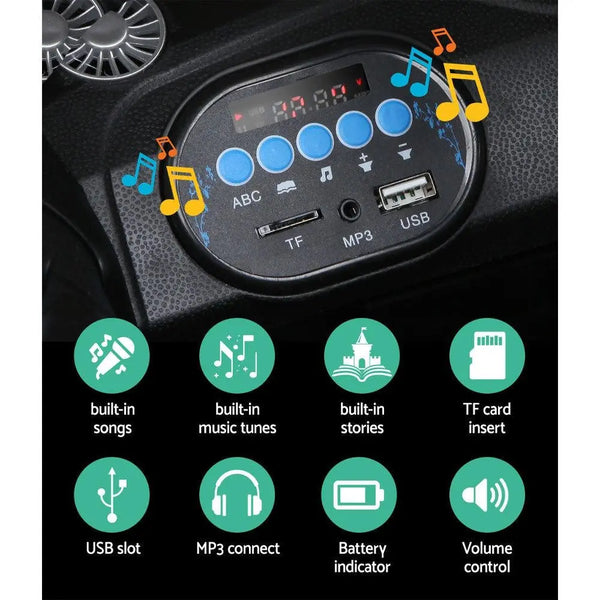 Kids Ride On Car Audi Licensed TT RS Black Deals499