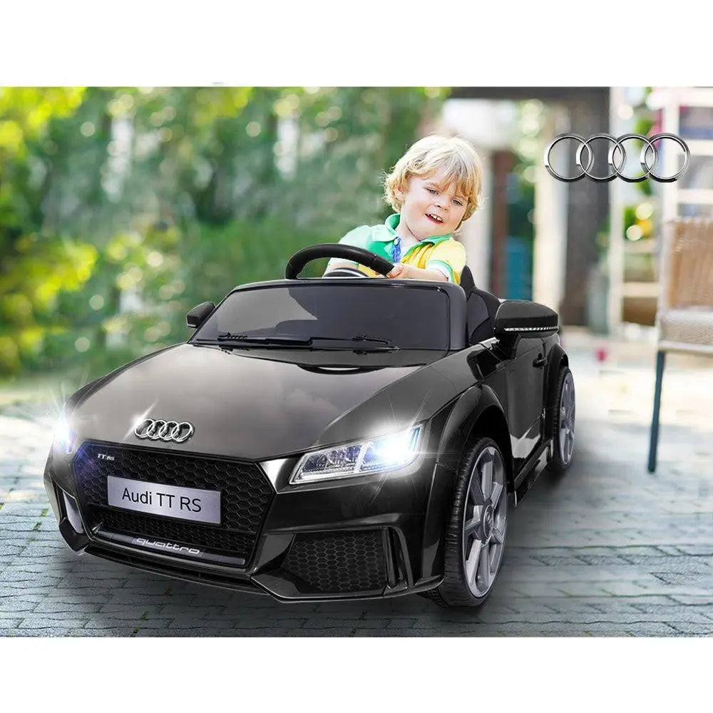 Kids Ride On Car Audi Licensed TT RS Black Deals499