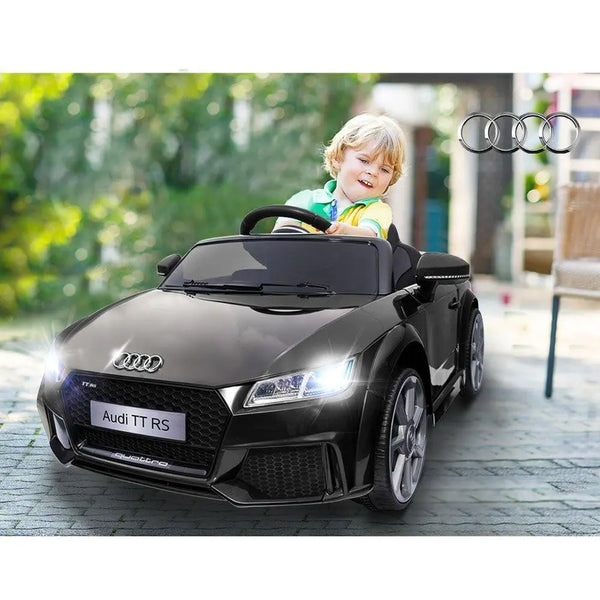 Kids Ride On Car Audi Licensed TT RS Black Deals499