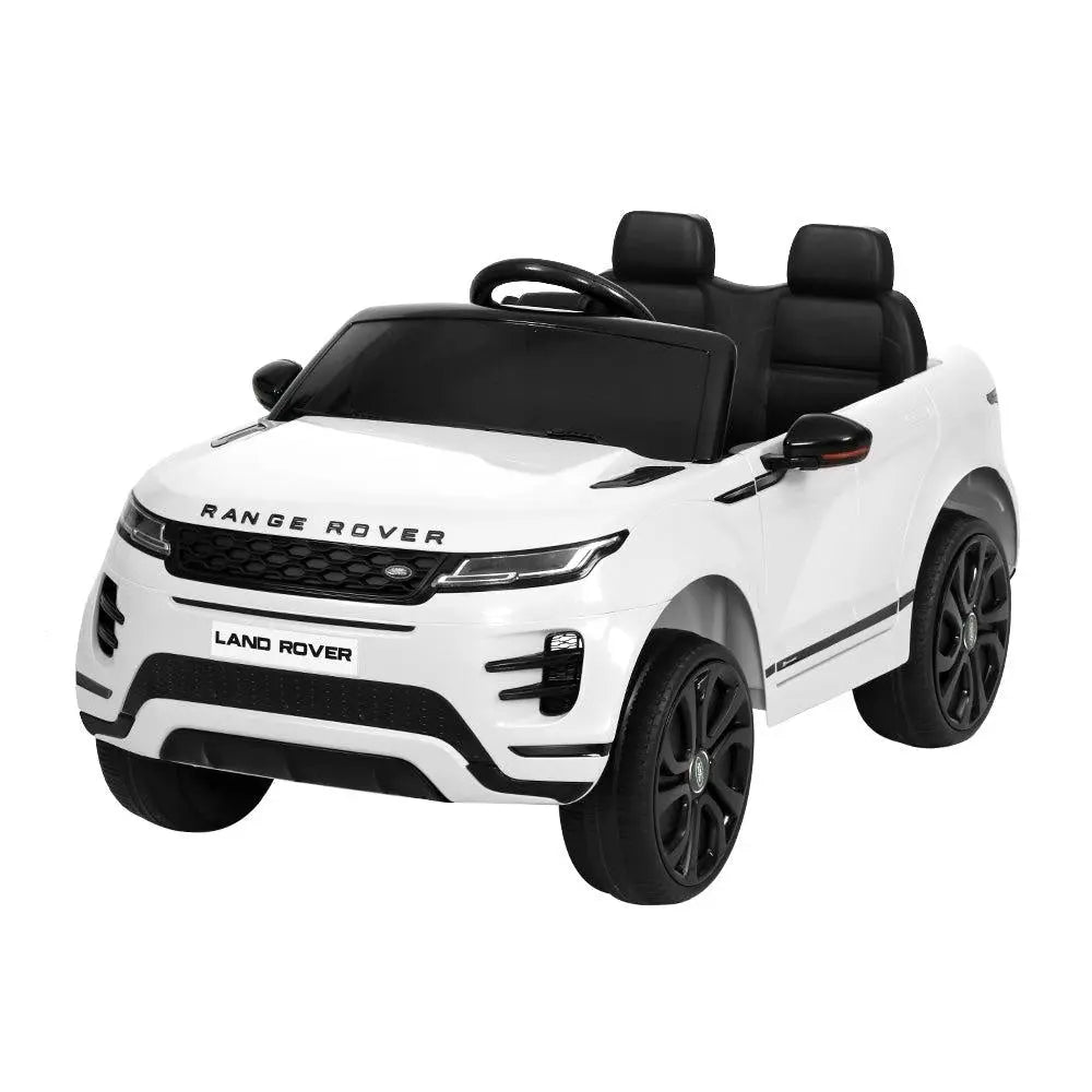 Kids Ride On Car Licensed Land Rover 12V Electric Car Toys Battery Remote White Deals499