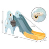 Kids Slide 135cm Long Basketball Hoop Ring Activity Center Toddlers Play Set Toy Blue Deals499