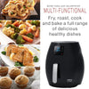 Kitchen Couture 7L Air Fryer Digital Low Fat Oil Free Rapid Healthy Deep Cooker Black 7 Litre Deals499