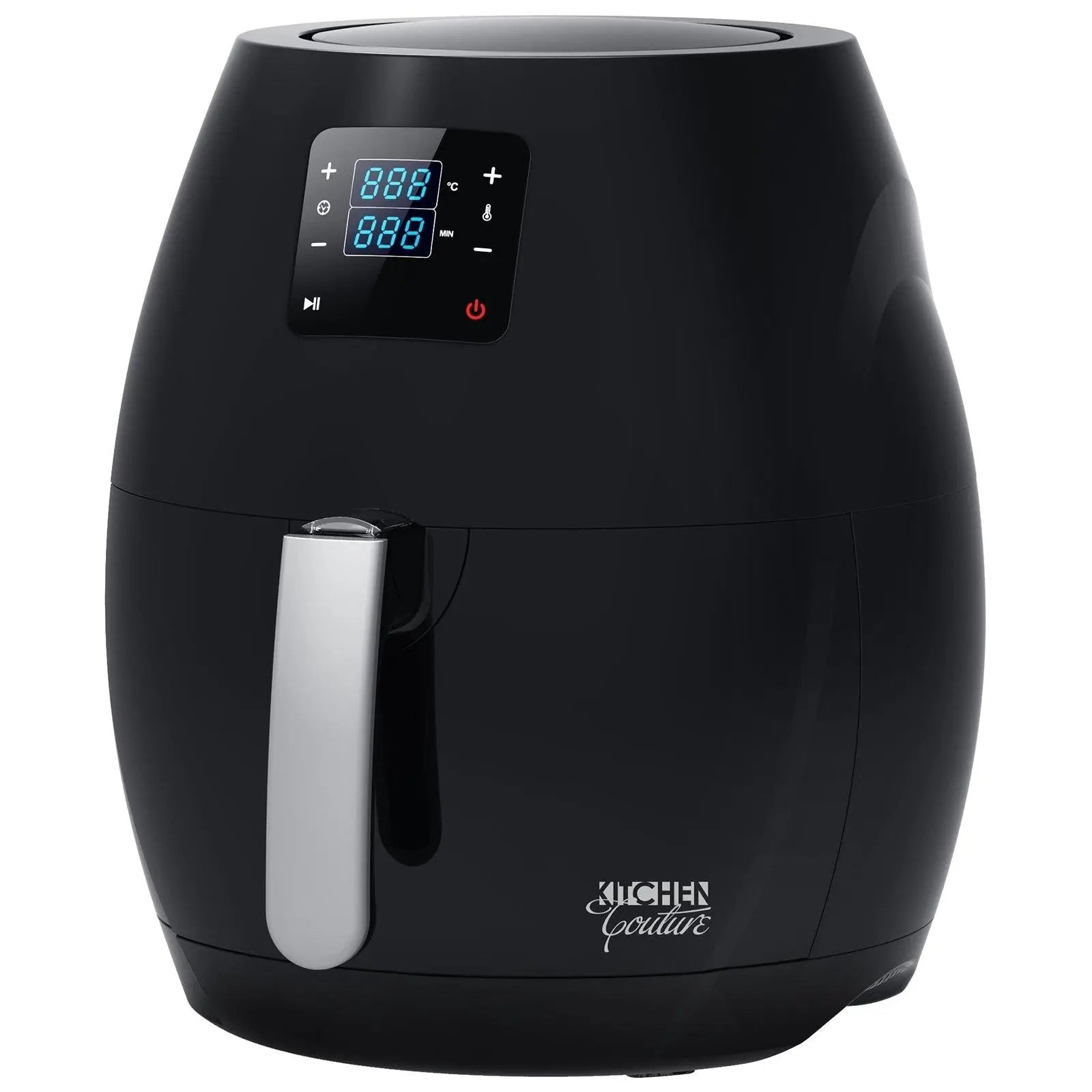 Kitchen Couture 7L Air Fryer Digital Low Fat Oil Free Rapid Healthy Deep Cooker Black 7 Litre Deals499
