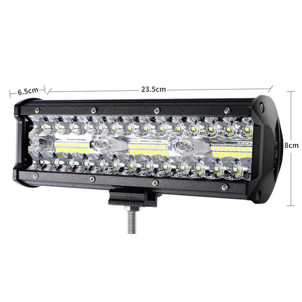 LED Light Bar Work Flood Spot Beam Lamp Offroad Caravan Camping Strip Lights180W Deals499