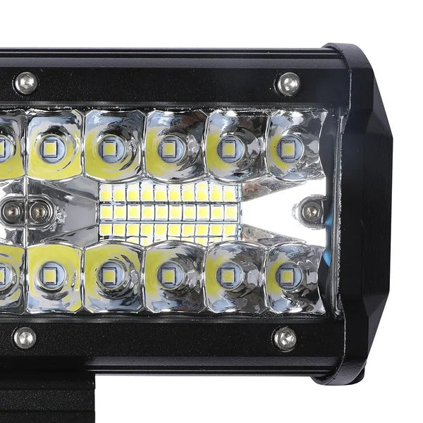LED Light Bar Work Flood Spot Beam Lamp Offroad Caravan Camping Strip Lights180W Deals499