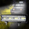 LED Light Bar Work Flood Spot Beam Lamp Offroad Caravan Camping Strip Lights240W Deals499