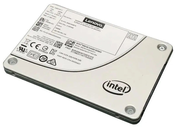 LENOVO ThinkSystem 3.5' S4510 480GB Entry SATA 6Gb Hot Non-HS SSD For ST50 LENOVO