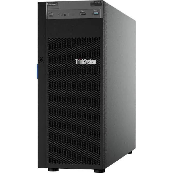 LENOVO ThinkSystem ST250 4U Tower Server, 1 x Intel Xeon E-2246G 3.6GHz, 1x16GB 2Rx8, SW RD, 4 x 3.5' HS Bays 1 x 550W PSU, 3 Year NBD LENOVO