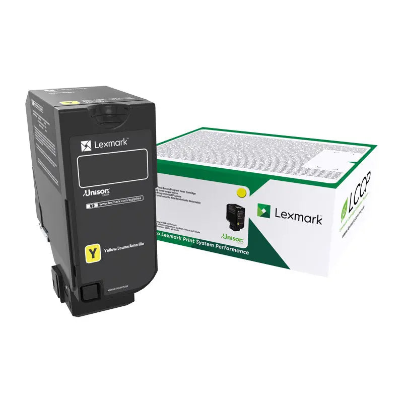 LEXMARK 74C6HY0 HY Yellow Toner LEXMARK
