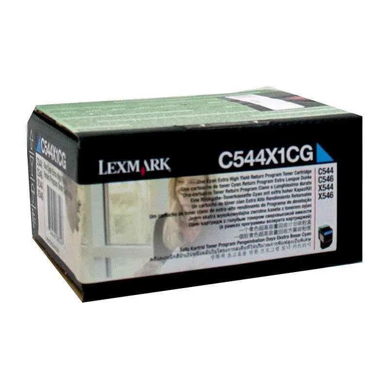 LEXMARK C544X1CG Cyan Toner LEXMARK