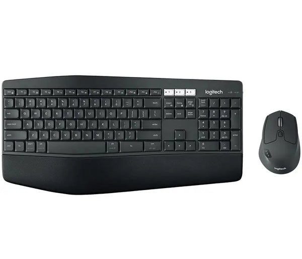 LOGITECH MK850 Wireless Desktop Keyboard Mouse Combo 3 year battery Incurve keys Low profile Cushioned palm rest ~920-002510 KBLT-MK710 KBLT-MX800 LOGITECH