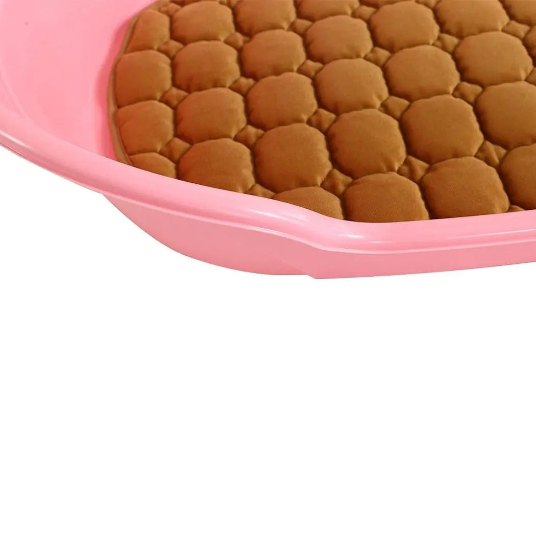 Large 85cm Plastic Pet Bed with Ventilation Holes Resting Plastic Dog Basket Deals499