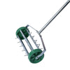 Lawn Aerator Roller Scarifier Rolling Steel Spike Tool Garden Yard Farm Grass Deals499